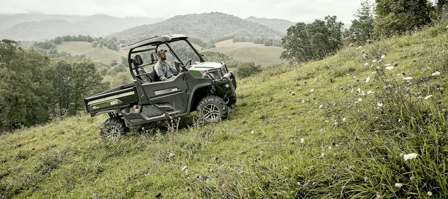 Kioti UTV's at McMichael's Equipment