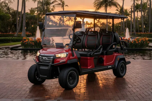 Epic Golf Carts at McMichael's Equipment