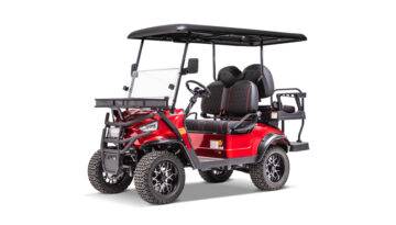 McMichael's Kandi Golf Cart Red