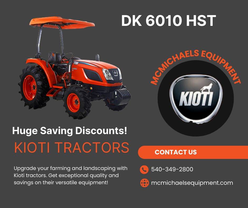 Kioti TractorsIn Stock Ready For Delivery