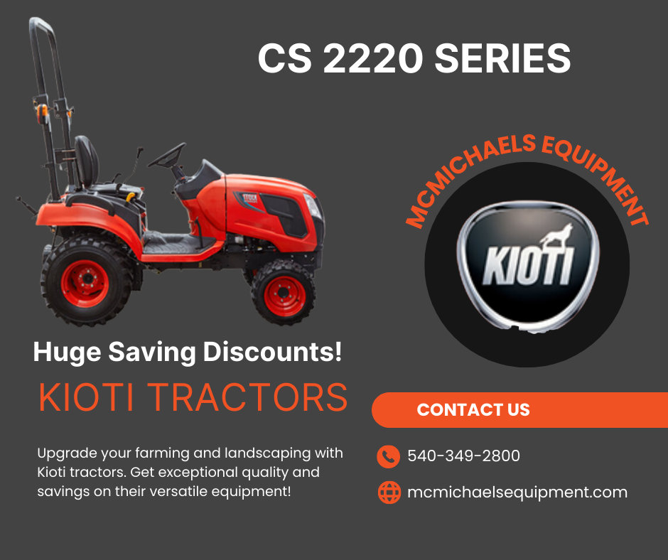 Kioti Cs2220 Tractor With Loader