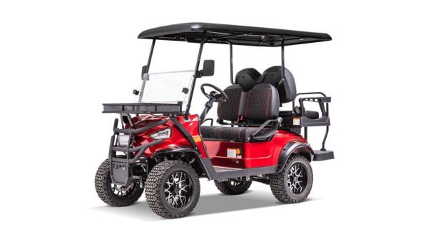 McMichael's Kandi Golf Cart Red