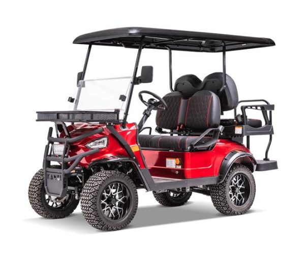 McMichael's Kandi Golf Cart Red