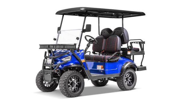 McMichael's Kandi Golf Cart Blue